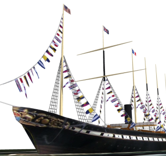精细帆船模型 (13)